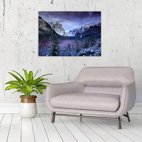 Sklenený obraz - Yosemite, USA (70x50 cm)