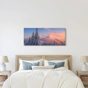 Obraz - Zimná krajina (120x50 cm)
