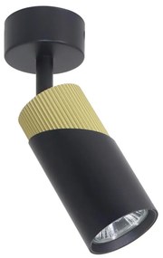 Milagro Bodové svietidlo NEO 1xGU10/8W/230V čierna/zlatá ML0280
