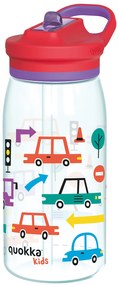 Plastová fľaša s náustkom Glow Kids Cars 580 ml