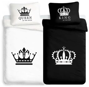 XPOSE® 3D obliečky KING & QUEEN na dve postele