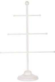 Autronic BONTEC Stojan kovový - na zavesenie ozdôb, strieborný Farba: Biela