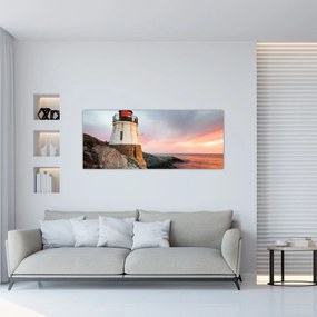Obraz - Maják Castle Hill (120x50 cm)