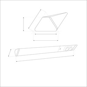 LED svietidlo Dual, 1x LED 18w 4000k, w, zásuvky 230v