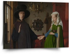 Sablio Obraz Svadba manželov - Jan van Eyck - 150x110 cm