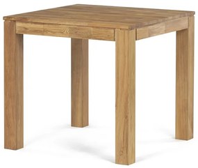 Autronic BONTEC Jedálenský stôl 80x80cm, masív, prírodný, DS-H080 DUB Farba: Prírodné
