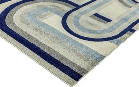 Koberec Nova NV30 Retro modrý
