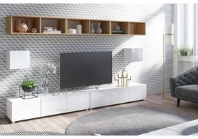 Nástenná polica PAVO 32,5x50 cm zlatý dub