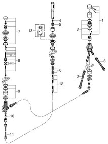 GROHE 19976001 - Vaňová trojotvorová kombinácia ESSENCE, lesklý chróm