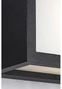 Rabalux 77099 - LED Vonkajšie nástenné svietidlo LUBLIN LED/10W/230V IP54 čierna