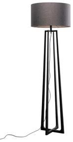 Timon stojacia lampa čierna 160 cm