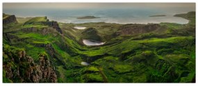 Obraz - Quiraing, Škótsko (120x50 cm)