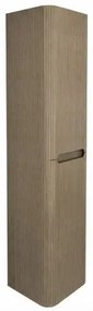 Kúpeľňová skrinka vysoká Naturel Austen 40x30x170 cm clear brown mat AUSTENV40CB
