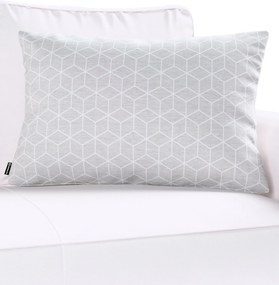 Karin - jednoduchá obliečka, 60x40cm farba produktu sivá látka zapletaná, vzorované