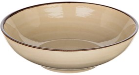 Banquet Tanier hlboký PALAS, 18 cm, krémová