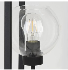 Stojacia lampa Haga Cage, 3x sklenené tienidlo v kovovom ráme (mix 3 farieb)