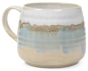 Hrnček SANDY modrý / béžový 886374 500 ml