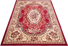 TA Koberec F739A ČERVENÝ ATLAS PP Rozmer: 60x100 cm