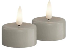 DeluxeHomeart Čajová LED sviečka Sand – sada 2 ks