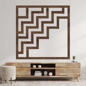 SENTOP | Geometrická drevená dekorácia na stenu | Moderný dizajn | SENTOP HDF0397-A