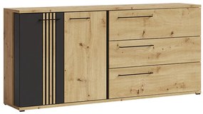 Komoda Molto ml 13 black