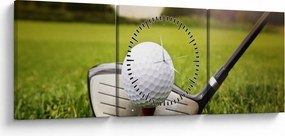 Obraz - Golf (s hodinami) (90x30 cm)