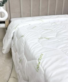 Letný paplón Aloe Vera 140x200 cm – extra tenký, antialergický, priedušný, s výťažkom z Aloe Vera, -50 %, pranie 60 °C Veľkosť: 140x200 cm