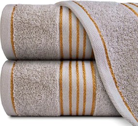 BAVLNENÉ UTERÁKY TIWANO SADA 1 KS 50X90 CM, 1 KS 70X140 CM SIVÁ