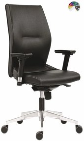 ANTARES Kancelárska stolička 1820 LEI čalúnenie KOŽA LEATHER