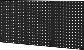 Kovová doska na náradie, čierna, 1200x600x10 mm: PAULA All Black
