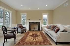 Koberec Agnella Isfahan Leyla jantárový