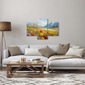 Obraz - Maľovaná krajina (90x60 cm)