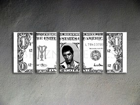 Ručne maľovaný POP Art obraz AL PACINO 200x80 cm