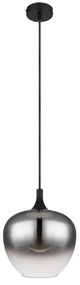 Globo 15548H - Luster na lanku MAXY 1xE27/40W/230V pr. 24 cm čierna