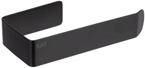 Držiak toaletného papiera SAT Mood čierna SATDMOOD26MC, 1 ks