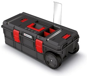 Kistenberg Kufor na náradie s transp. kolieskami X BLOCK TECH čierny 795x380x307