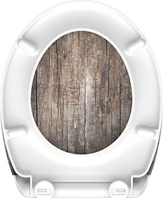 Eisl Sanitär WC sedadlo Duroplast Soft Close Old Wood 82368