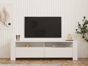 TV stolík/skrinka Cody (biela). Akcia -21%. Vlastná spoľahlivá doprava až k Vám domov. 1088758