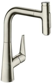 Hansgrohe Talis Select M51, drezová batéria s výsuvnou spŕškou, vzhľad nerezový, HAN-72824800