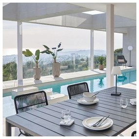 Stmievateľné vonkajšie svietidlo na USB Aluney - Kave Home