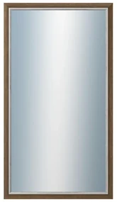 DANTIK - Zrkadlo v rámu, rozmer s rámom 50x90 cm z lišty TAIGA sv.hnedá (3106)