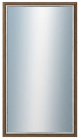 DANTIK - Zrkadlo v rámu, rozmer s rámom 50x90 cm z lišty TAIGA sv.hnedá (3106)