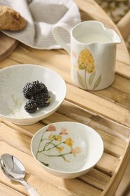 Ib Laursen Kameninová miska Flowers inside 13 cm