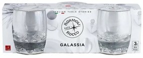 Bormioli Rocco 3-dielna sada pohárov Galassia, 300 ml