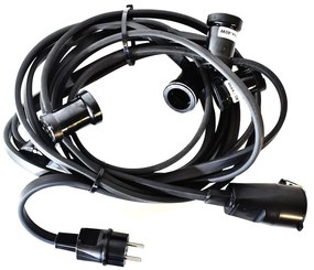 Ecolamp LED svetelná reťaz, 10m, (bez žiaroviek), b