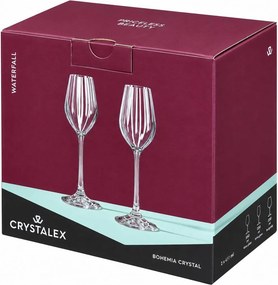 Crystalex poháre na likér Waterfall 60 ml 6 ks