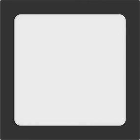 Mexen LDSS, LED stropné svietidlo, rozmer 22 x 22 cm, 18W, neutrálna - 4000K, 1440 lm, čierna - L213-022-1840-70