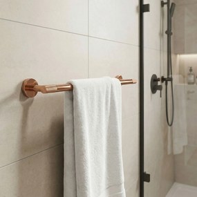 Rea Modern, kúpeľňový vešiak na uterák 60cm, 6603, medená lesklá, REA-98070