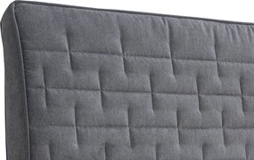 Posteľ Rita 180x200 cm, šedá látka