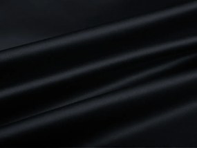 Biante Saténový záves LUX-026 Čierny 140x230 cm